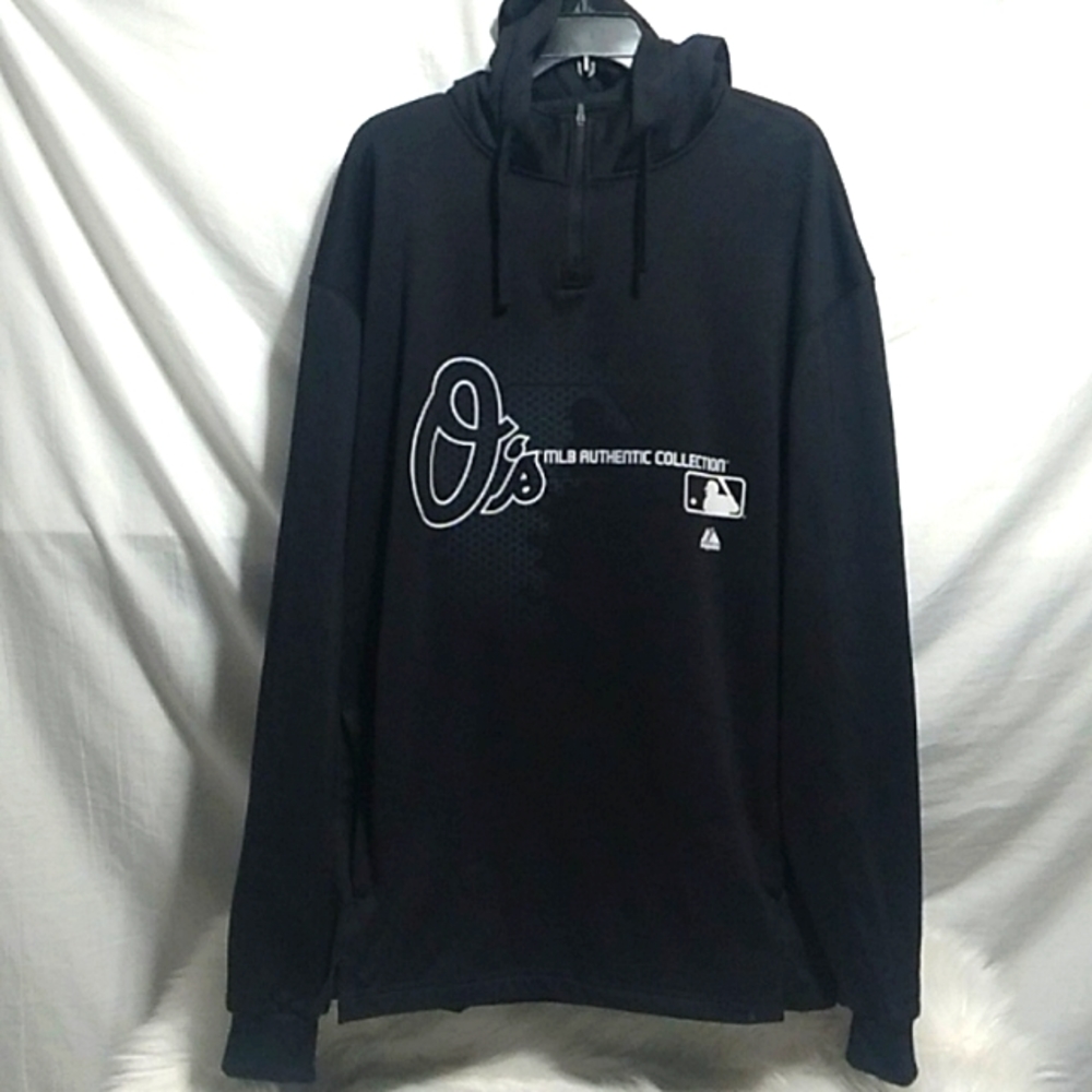 Majestic 2012 Baltimore Orioles MLB Authentic Collection Hoodie Sz.XL